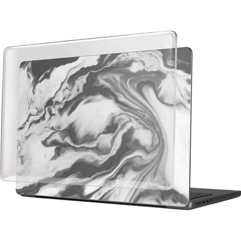 Grey Marble Ink MacBook Pro 14in (2021-24) Case plus Skin
