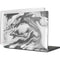 Grey Marble Ink MacBook Cases