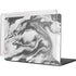 Grey Marble Ink MacBook Cases