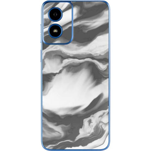 Grey Marble Ink Moto G Play 4G (2024) Skin