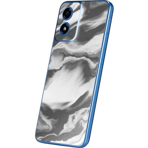 Grey Marble Ink Moto G Play 4G (2024) Skin