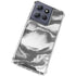 Grey Marble Ink Moto G Power 5G (2025) Clear Case