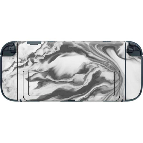 Grey Marble Ink Nintendo Switch 2 (2025) with Joy-Con Skin