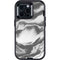 Grey Marble Ink Otterbox Defender iPhone Skin