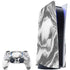 Grey Marble Ink PlayStation PS5 Skins