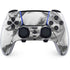 Grey Marble Ink PS5 DualSense Edge Pro Controller Skin