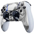 Grey Marble Ink PS5 DualSense Edge Pro Controller Skin