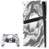 Grey Marble Ink PS5 Pro Bundle Skin
