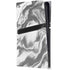 Grey Marble Ink PS5 Pro Console Skin