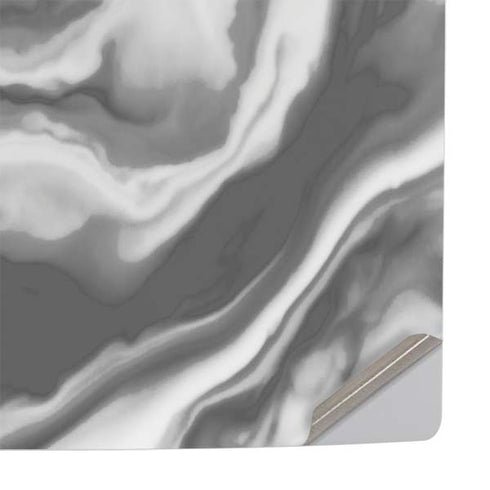 Grey Marble Ink PS5 Pro Console Skin