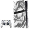 Grey Marble Ink PS5 Pro Disk Bundle Skin