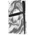 Grey Marble Ink PS5 Pro Disk Console Skin