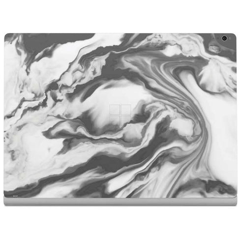 Grey Marble Ink Surface Book 2 15in Skin