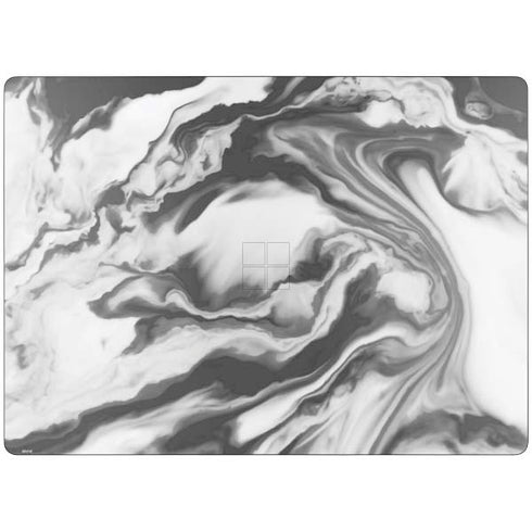 Grey Marble Ink Surface Laptop 7 15in Skin