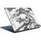Grey Marble Ink Surface Laptop Skin