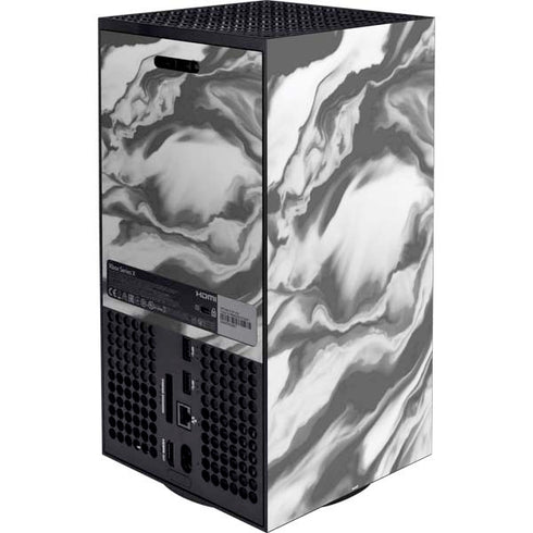Grey Marble Ink Xbox Series X Bundle Skin