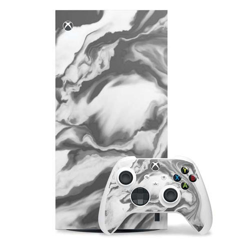 Grey Marble Ink Xbox Series X Skins