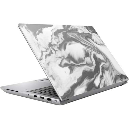 Grey Marble Ink HP ZBook Fury 16 G10 Skin