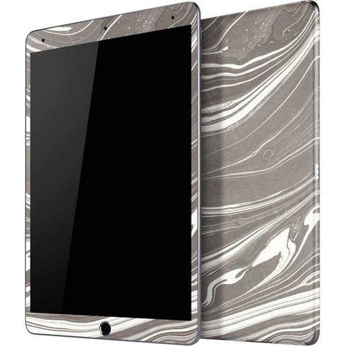 Grey Marble iPad Skins