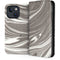 Grey Marble iPhone 14 Plus Folio Case