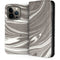 Grey Marble iPhone 14 Pro Folio Case