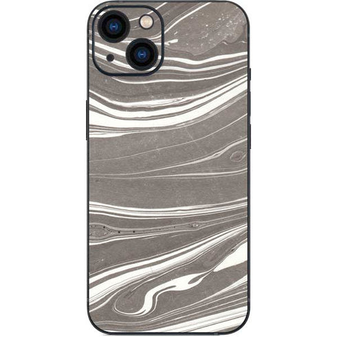 Grey Marble iPhone Skins