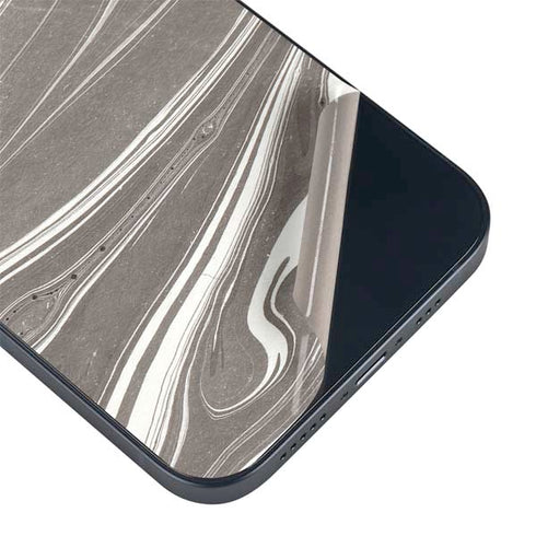 Grey Marble iPhone Skins