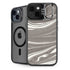 Grey Marble iPhone 15 Kickstand Case