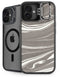 Grey Marble iPhone 16 Plus Kickstand Case