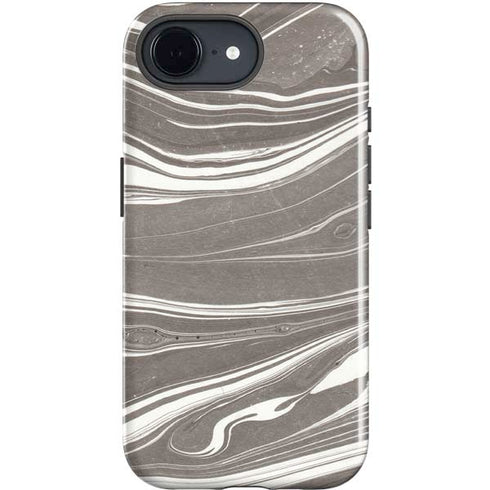 Grey Marble iPhone 16e Impact Case