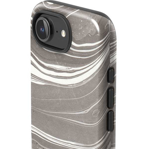 Grey Marble iPhone 16e Impact Case