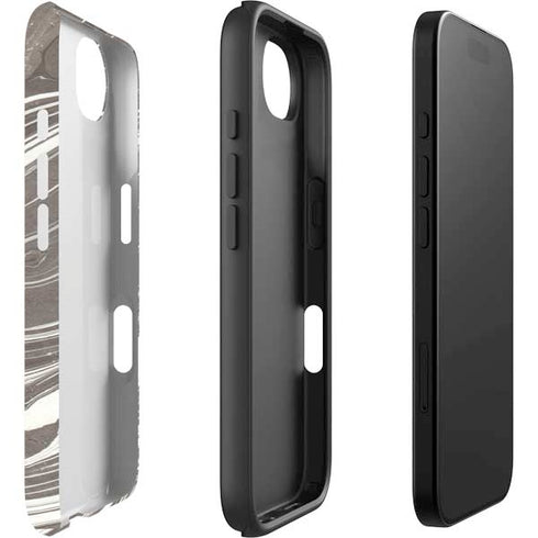 Grey Marble iPhone 16e Impact Case