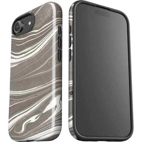 Grey Marble iPhone 16e Impact Case