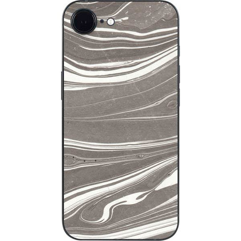 Grey Marble iPhone 16e Skin