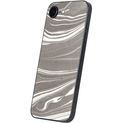 Grey Marble iPhone 16e Skin