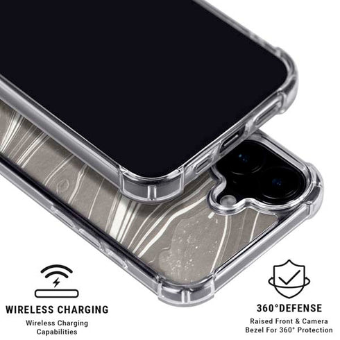 Grey Marble iPhone 17 MagSafe Case