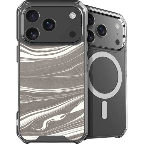 Grey Marble iPhone 18 Pro Max MagSafe Case