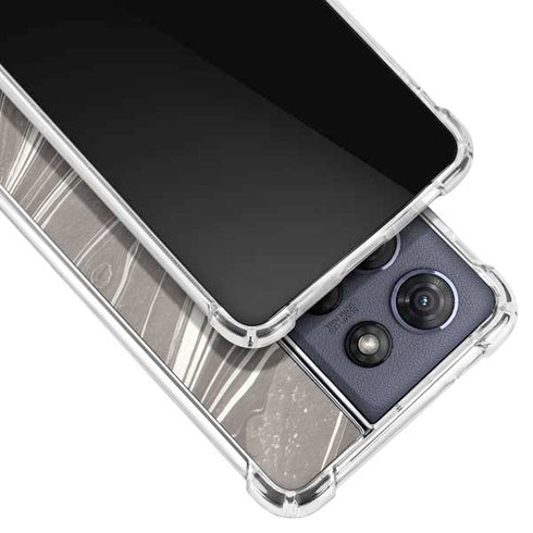 Grey Marble Moto G 5G (2025) Clear Case