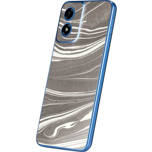 Grey Marble Moto G Play 4G (2024) Skin