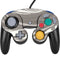 Grey Marble Nintendo GameCube Controller Skin