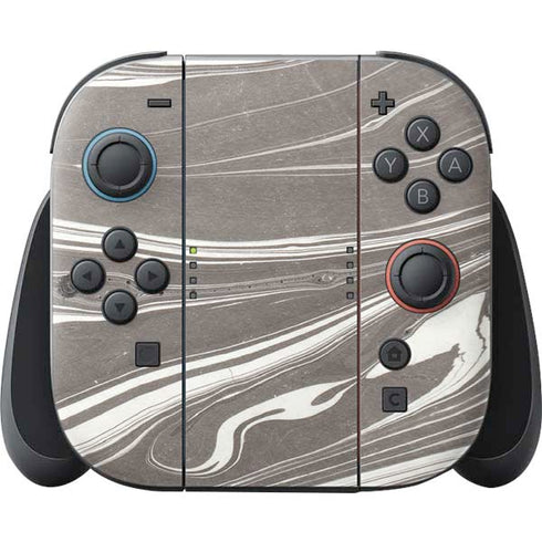 Grey Marble Nintendo Skins