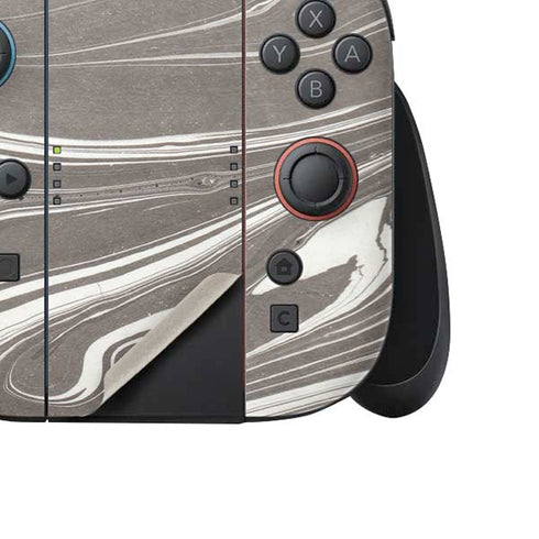 Grey Marble Nintendo Switch 2 (2025) Joy-Con Controller Skin
