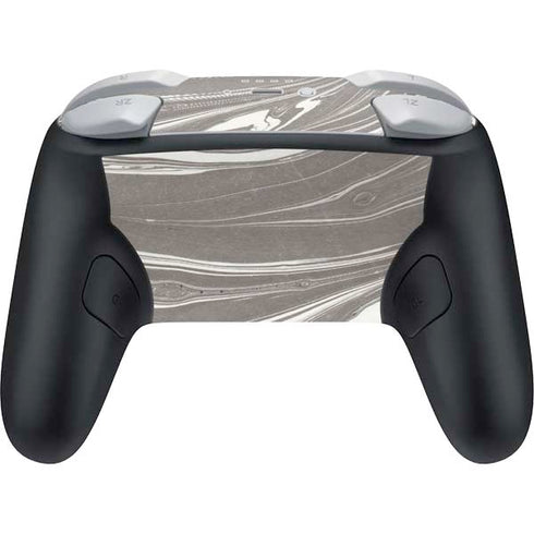 Grey Marble Nintendo Switch 2 (2025) Pro Controller Skin