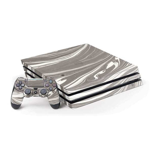 Grey Marble PS4 Pro Bundle Skin