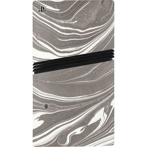 Grey Marble PS5 Pro Bundle Skin