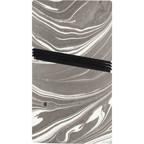 Grey Marble PS5 Pro Bundle Skin