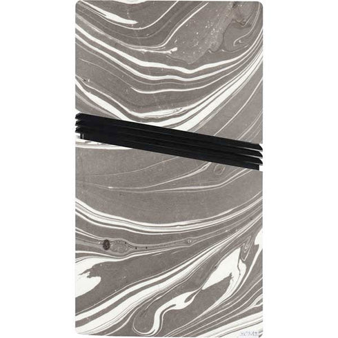 Grey Marble PS5 Pro Console Skin
