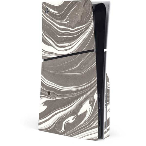 Grey Marble PlayStation PS5 Skins