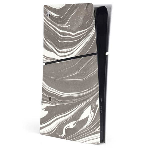 Grey Marble PlayStation PS5 Skins