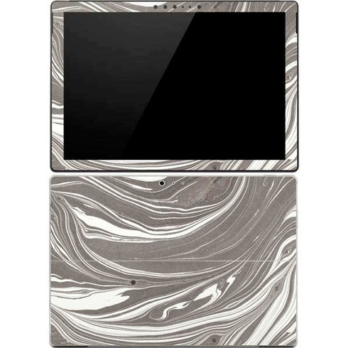 Grey Marble Surface Pro 4 Skin